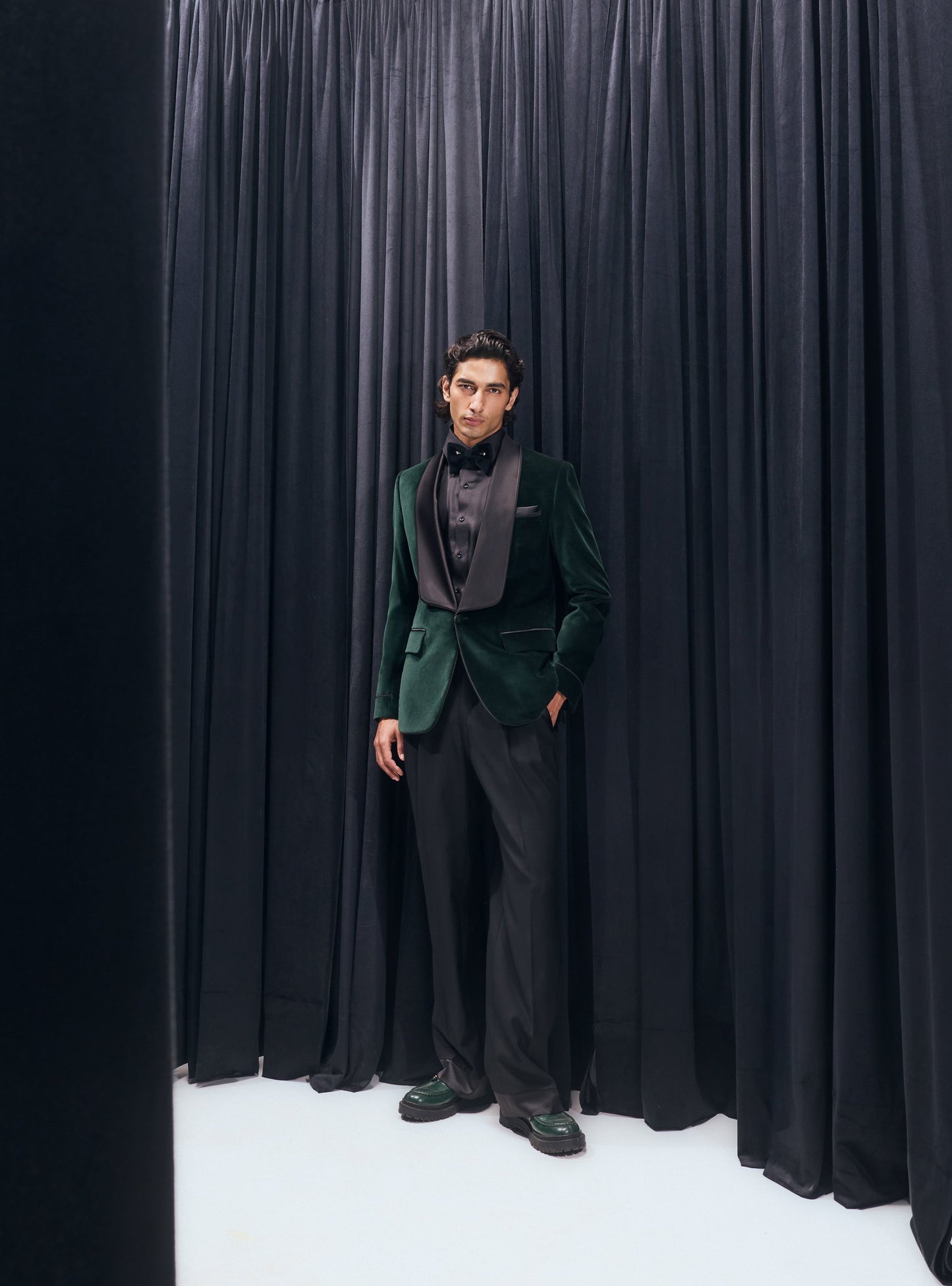 Velvet Moss Tuxedo