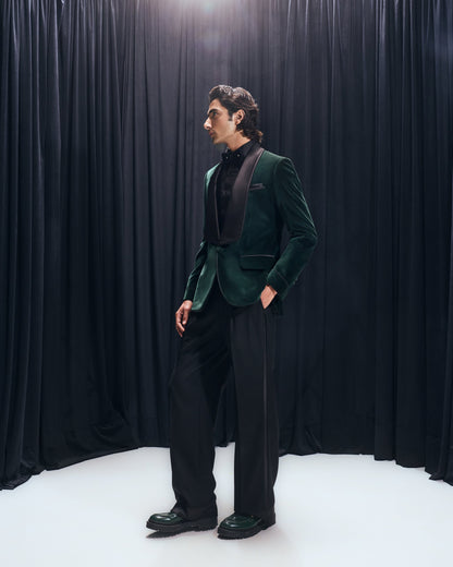 Velvet Moss Tuxedo