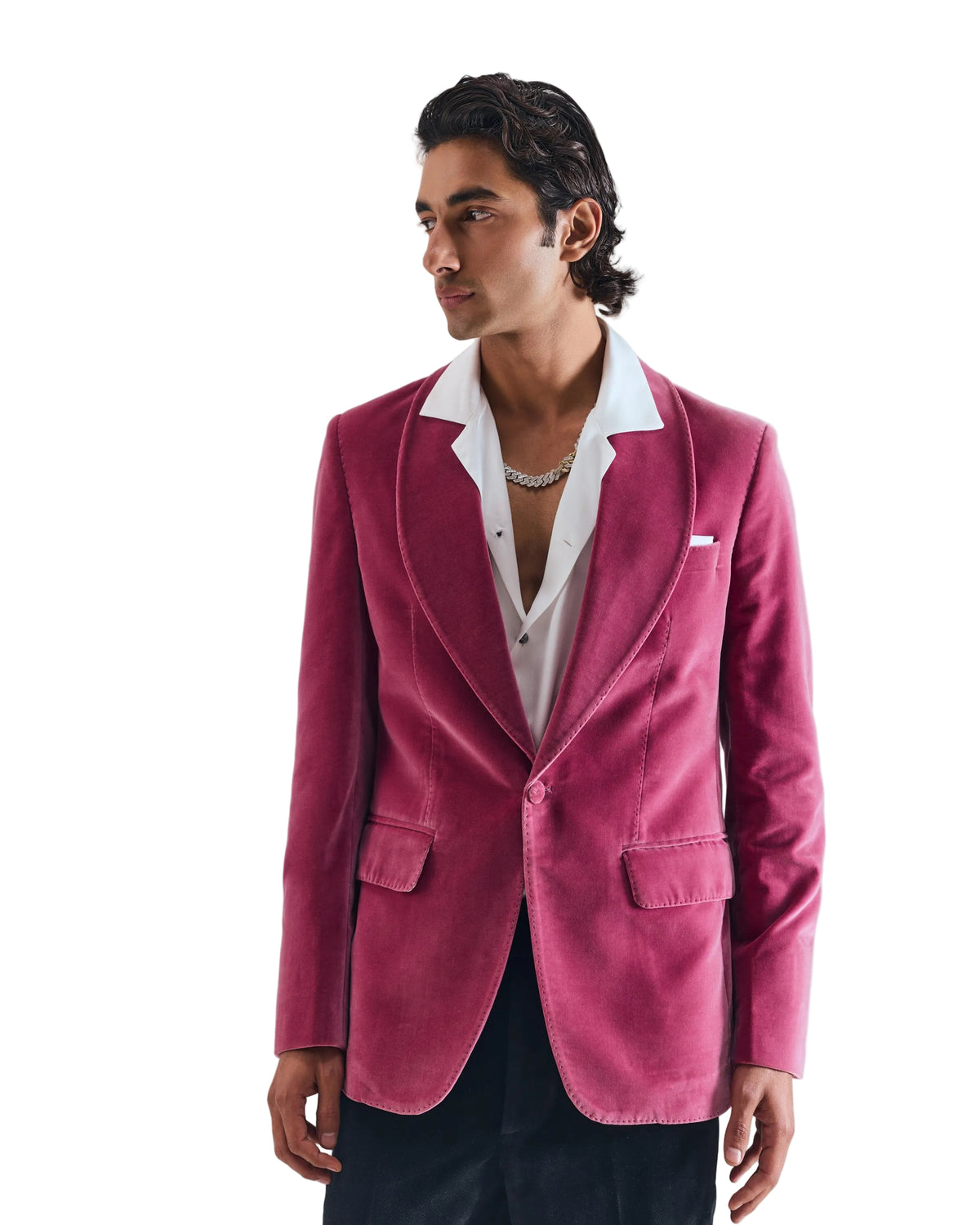 Cerise Pink Tuxedo