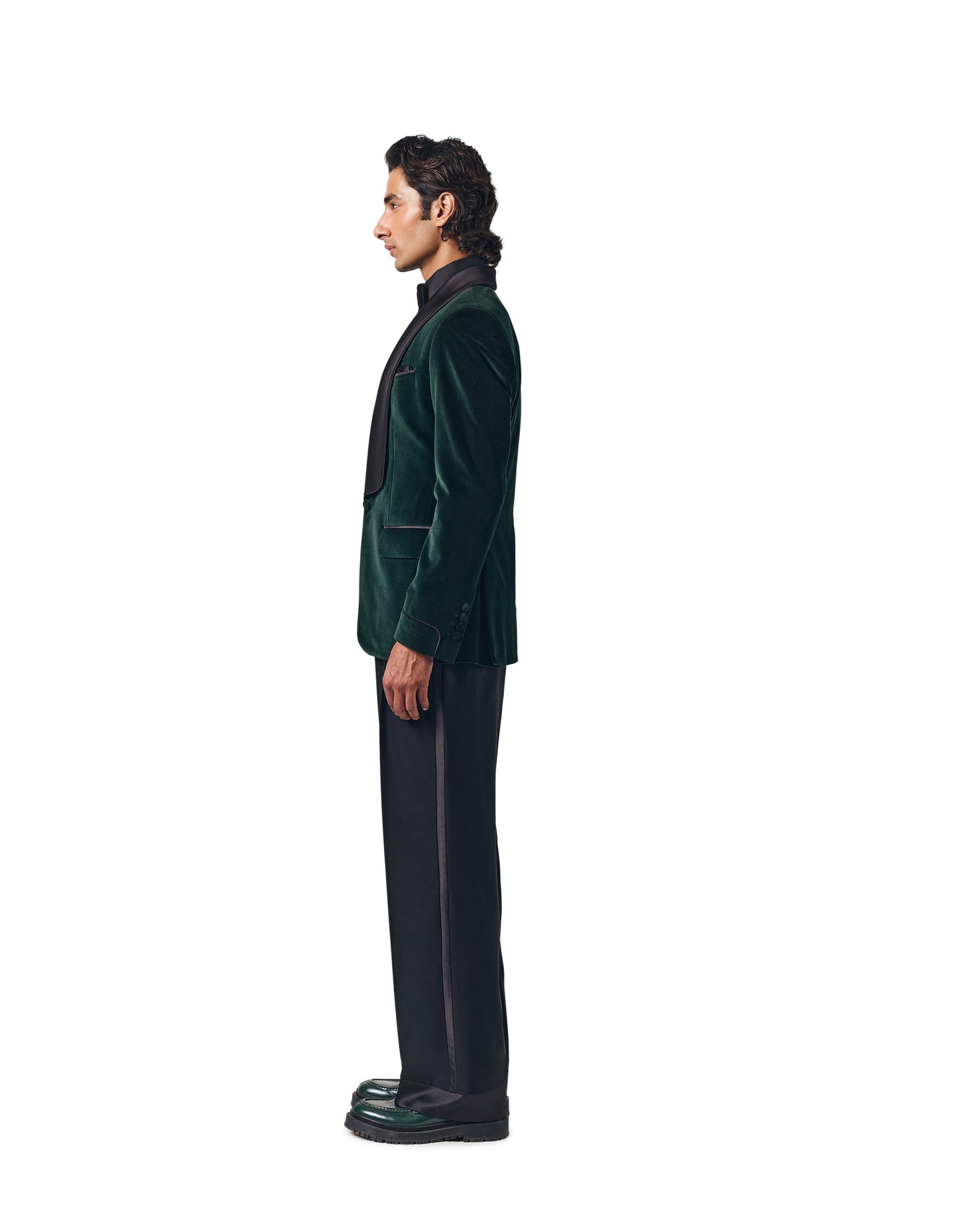 Velvet Moss Tuxedo
