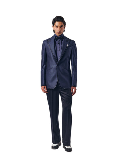 Frost Sapphire Tuxedo